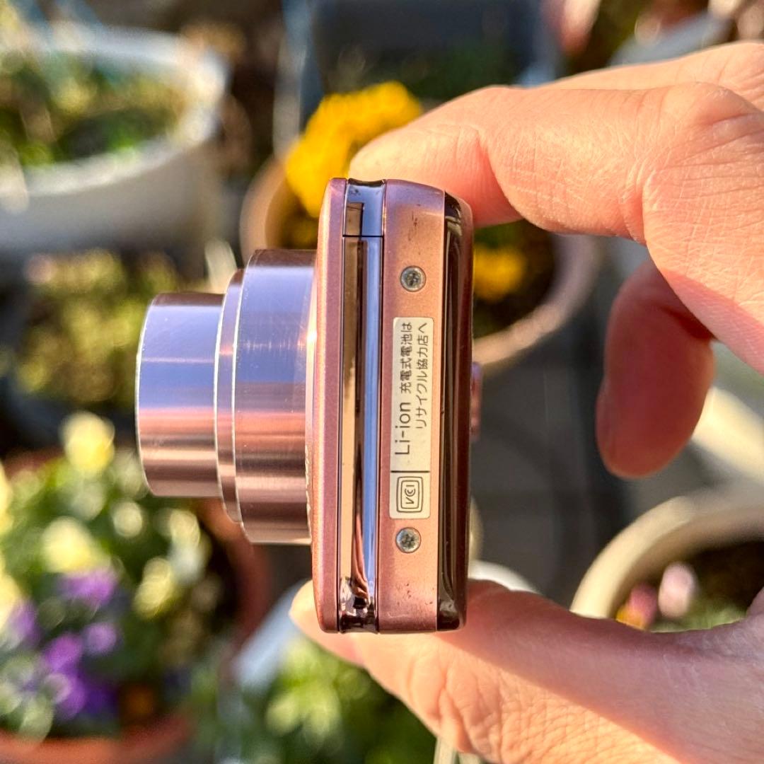 ☆動作OK SONY DSC-WX7 バッテリー&充電器&SDカード付き ピンク