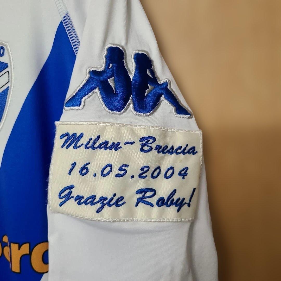 【訳アリ新品】Kappa ブレシア バッジョ 引退記念 AWAY XLサイズ