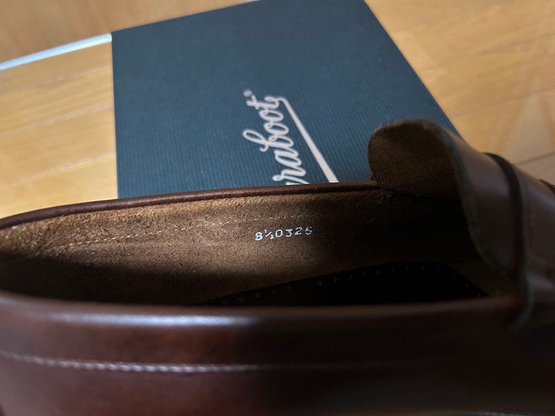 paraboot ローファー メンズ　ローファー　ビジネスシューズ　レザー