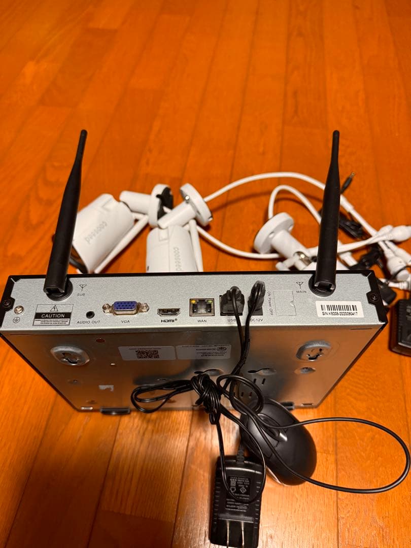 防犯カメラ　3台　Wi-Fi