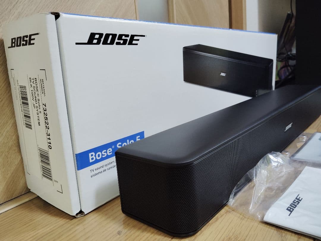 カカシさん専用【極美品】Bose Solo 5 TVサウンドシステム 動作確認済