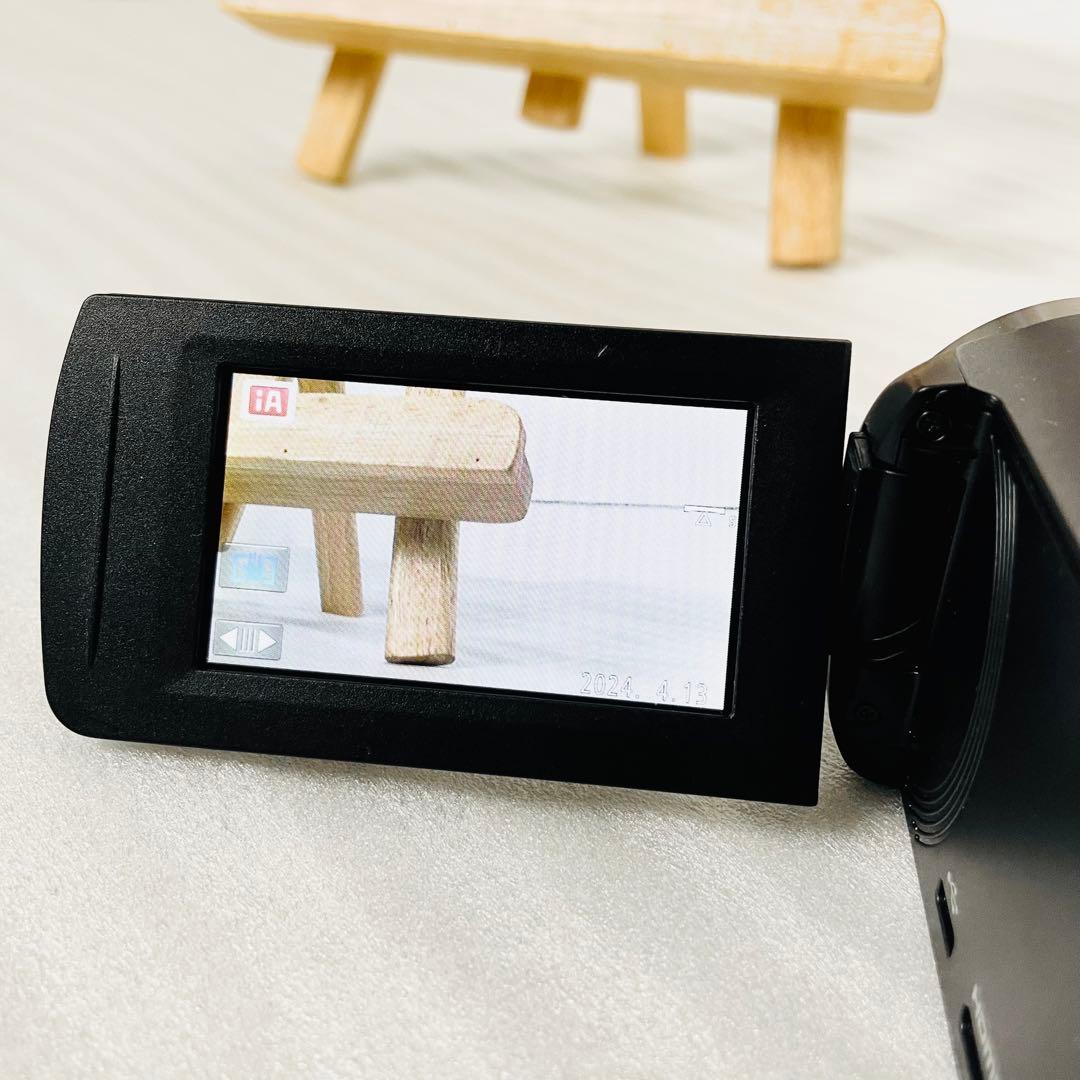 【美品】Panasonic HC-V480MS フルHDビデオカメラ ブラック