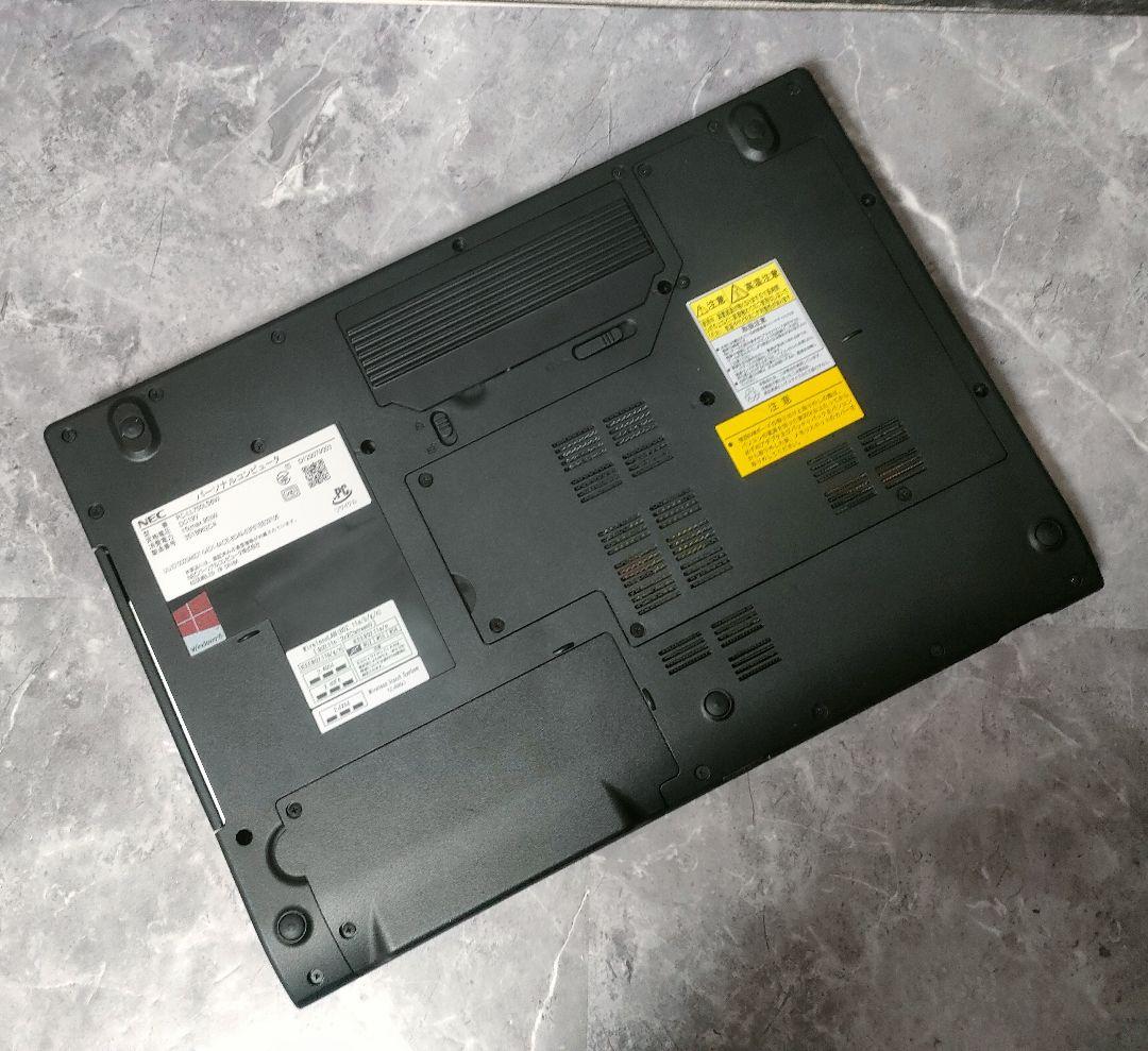 美品 NEC corei7 新品メモリ16GB 新品SSD480 office