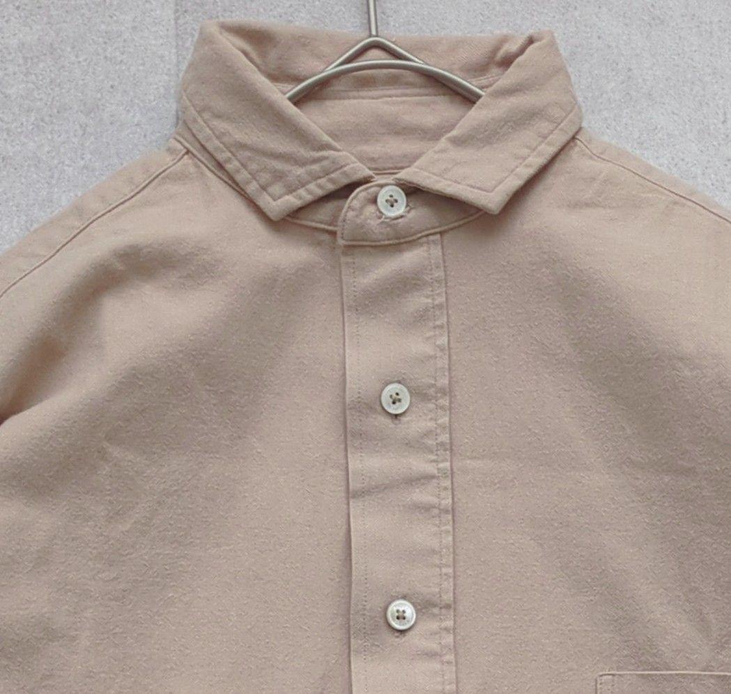 美品✨ TICCA ティッカ スクエアビッグシャツ プルオーバー 綿 ベージュ