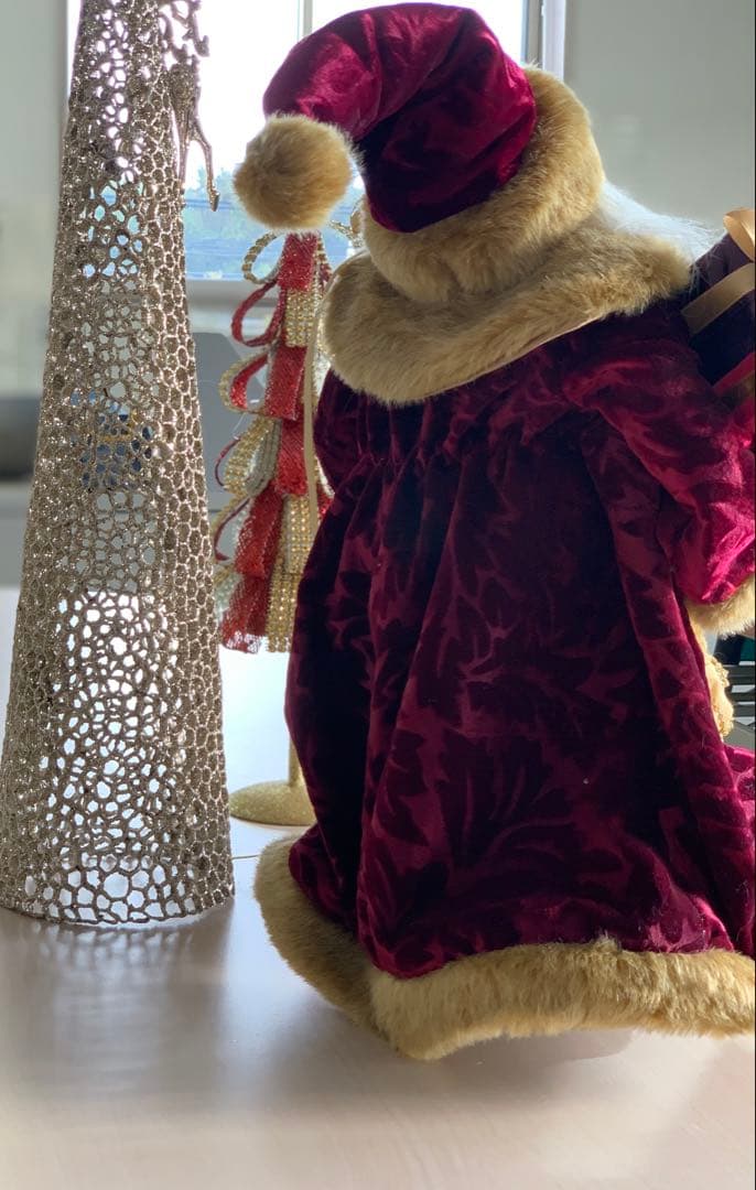 Xmas クリスマス サンタ ツリー トナカイ ミラーボール オーナメント レア