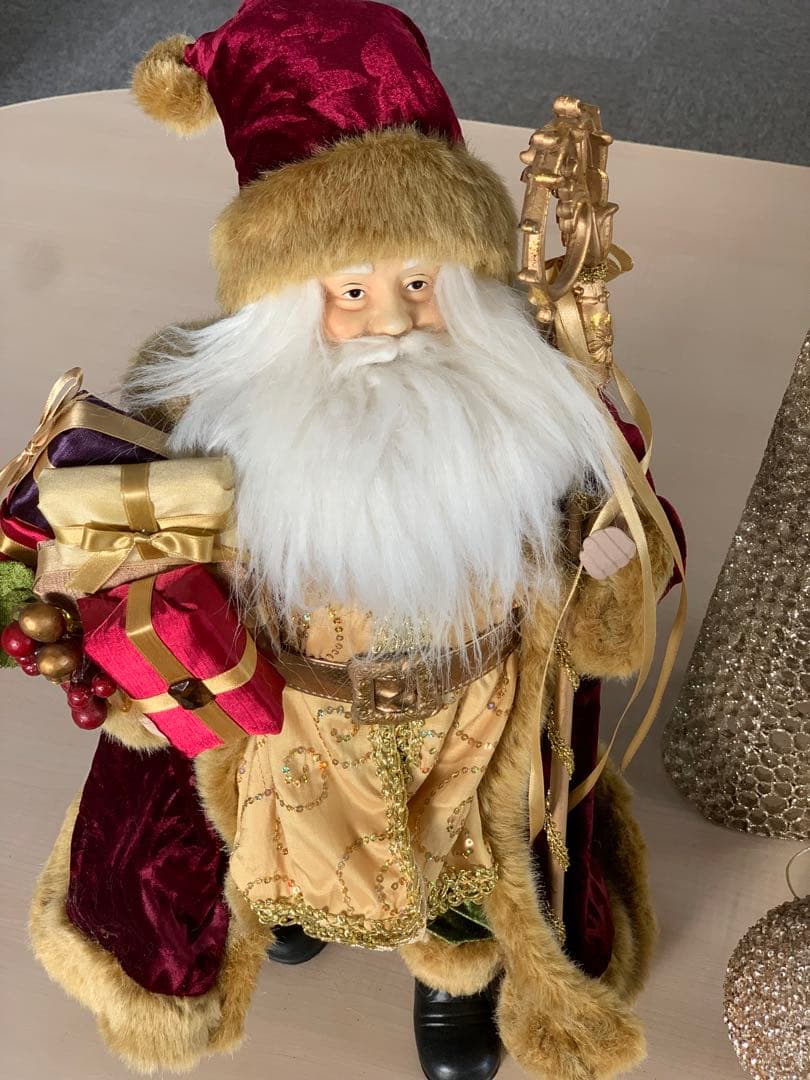 Xmas クリスマス サンタ ツリー トナカイ ミラーボール オーナメント レア