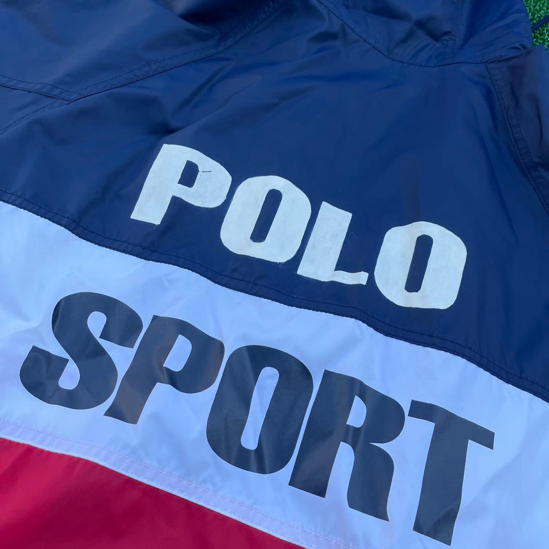 90s Vintage Polo Sport ナイロンジャケット