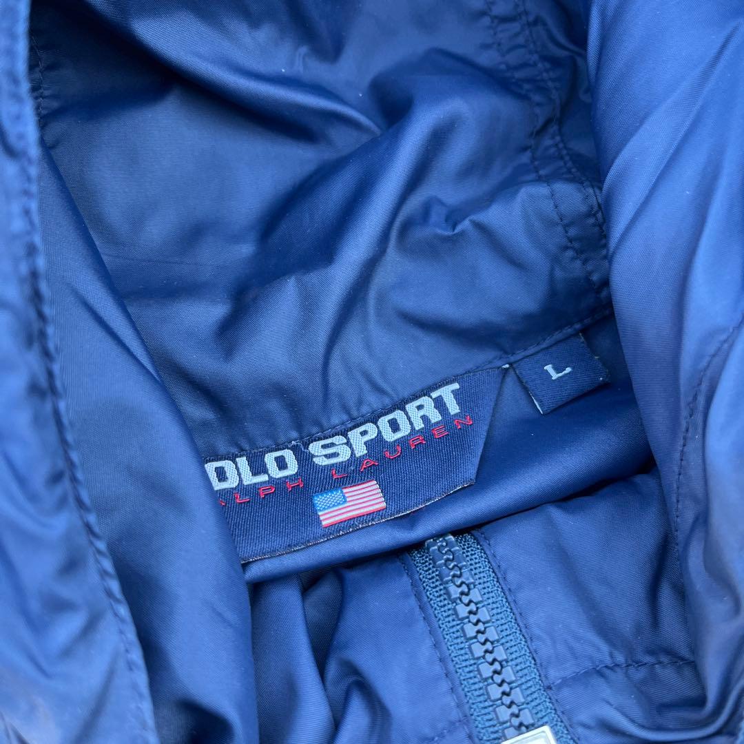 90s Vintage Polo Sport ナイロンジャケット