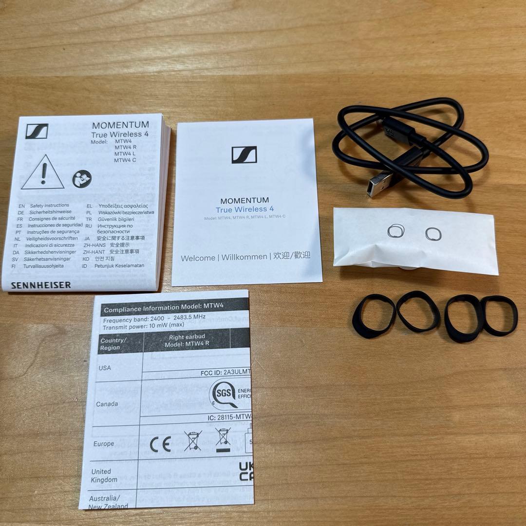 Sennheiser Momentum True Wireless4 ケース付き