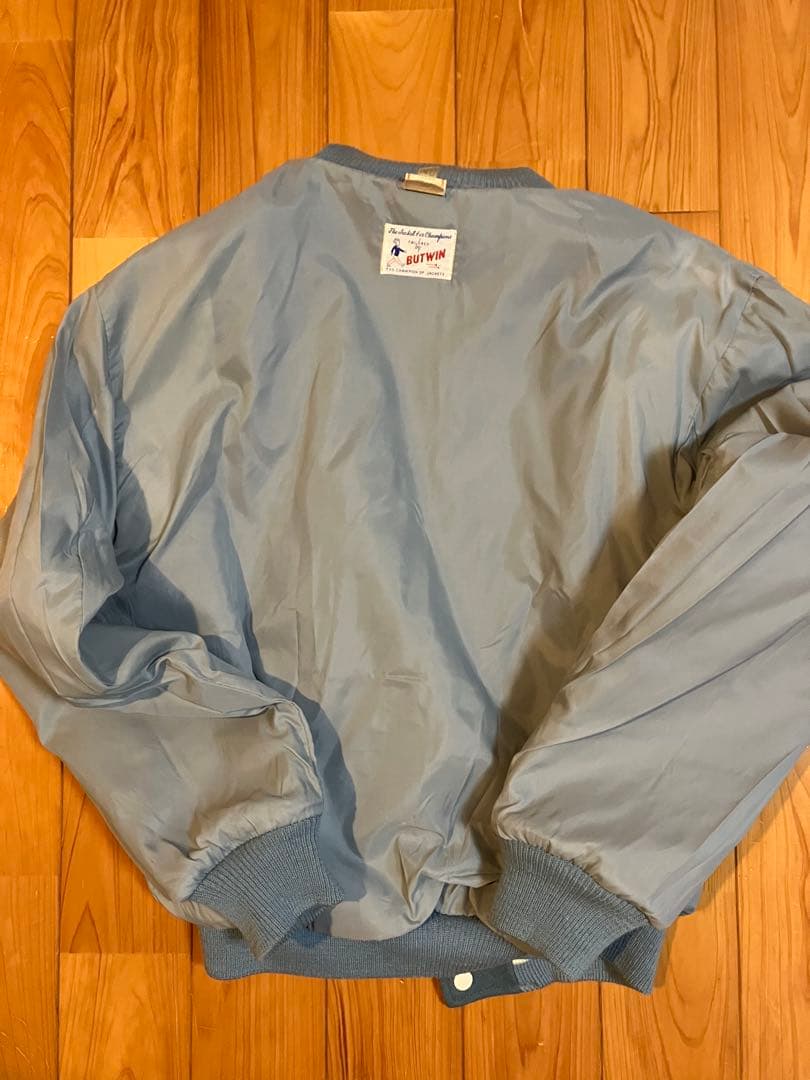 60s 70s BUTWIN ウール　スタジャン