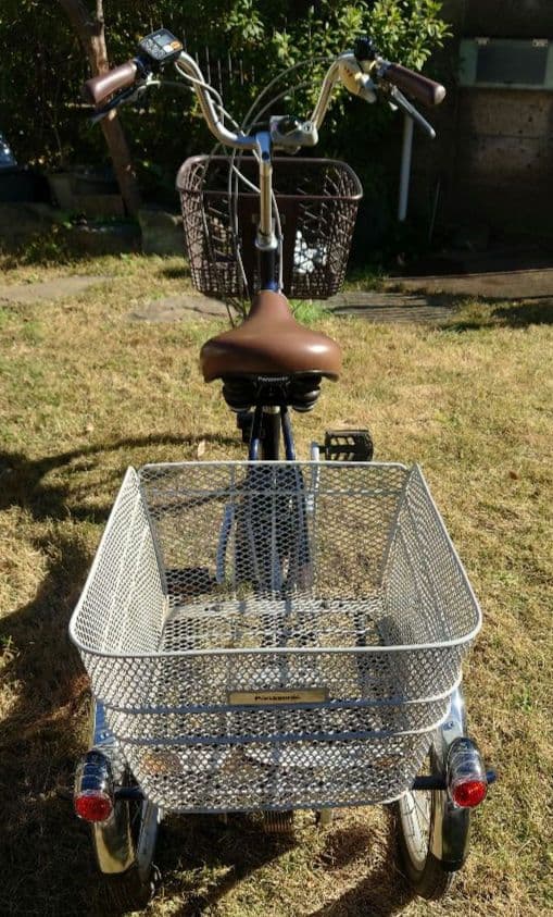 パナソニック　ビビライフ　三輪電動アシスト自転車 BE-ELR832　お引取です