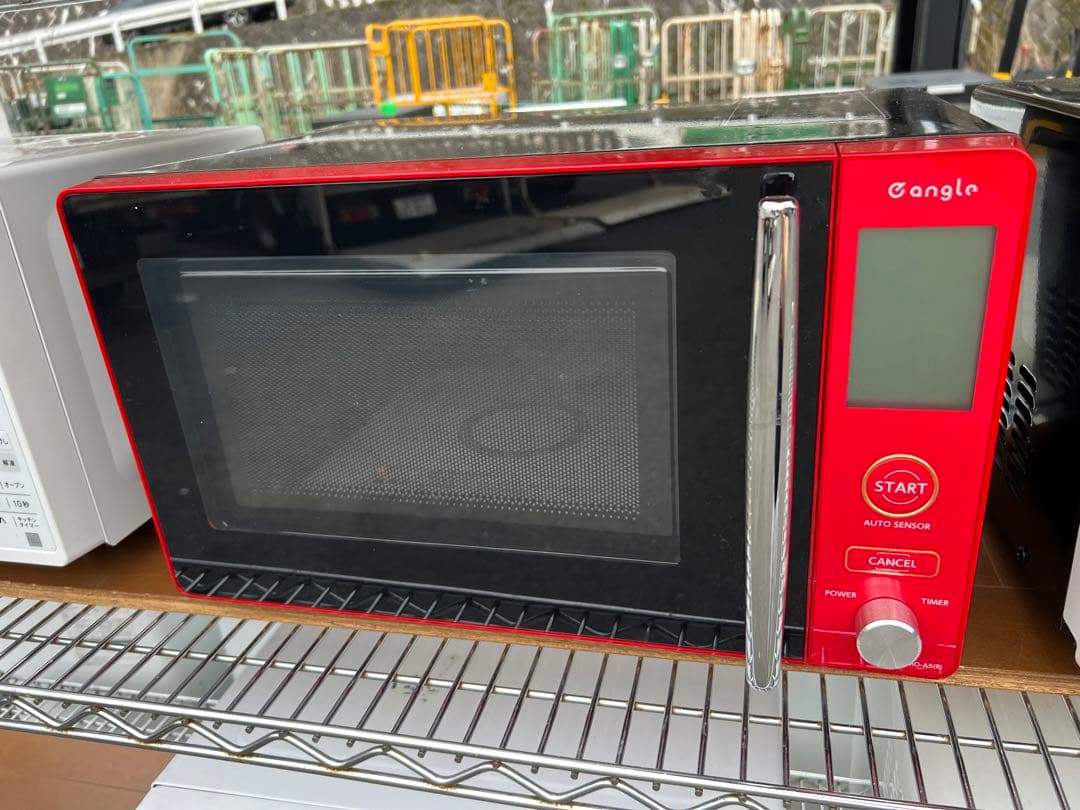 【高年式】 2021年式 600w エディオン 電子レンジ ANG-MO-A5