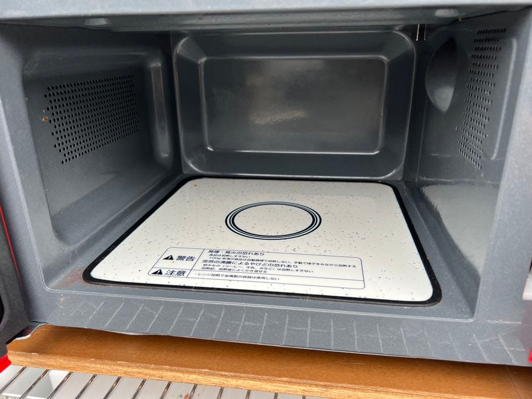 【高年式】 2021年式 600w エディオン 電子レンジ ANG-MO-A5