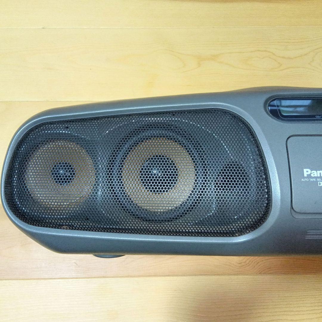Panasonic ラジオ・カセットプレーヤー グレー