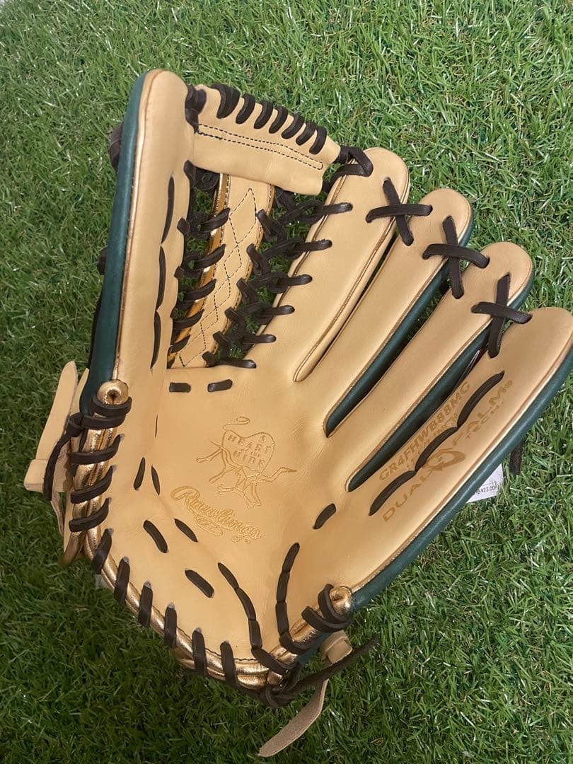 新品　Rawlings 軟式 HOH Wizard #01 外野手用　グリーン