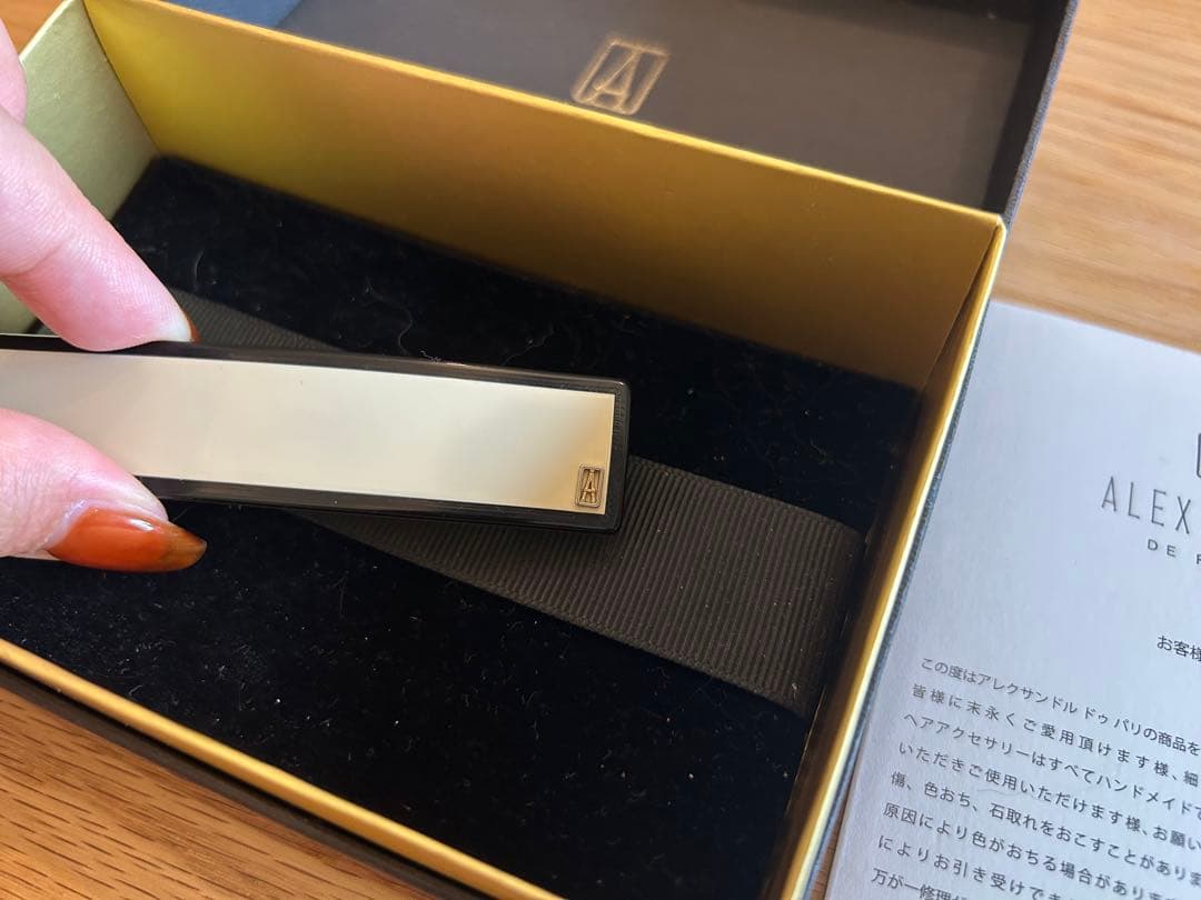 miyuさま専用アレクサンドルドゥパリ リズレLISERAI バレッタ8センチ