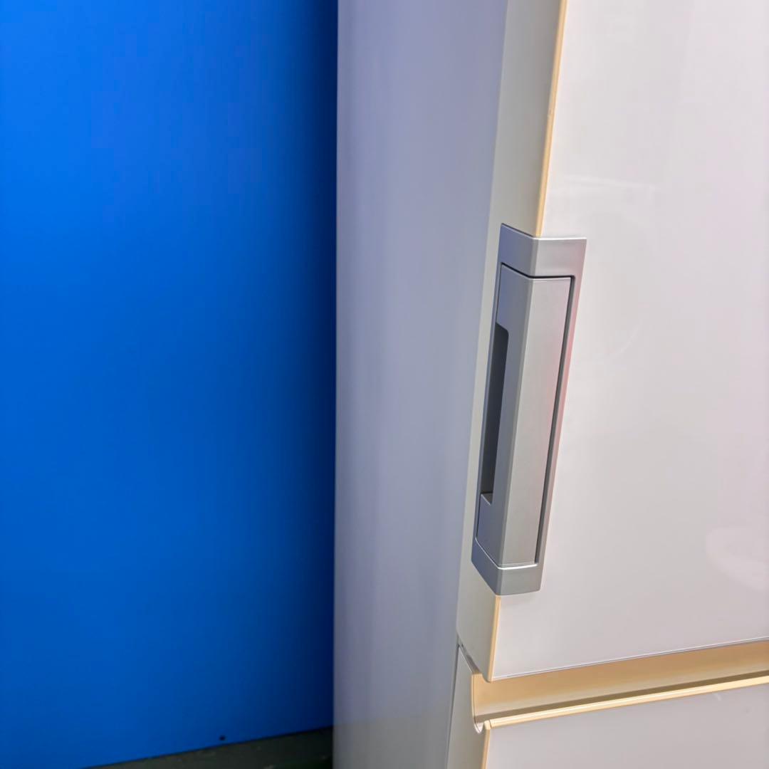 667 SHARP どっちもドア　大型冷蔵庫　300L強　自動製氷　ガラスパネル