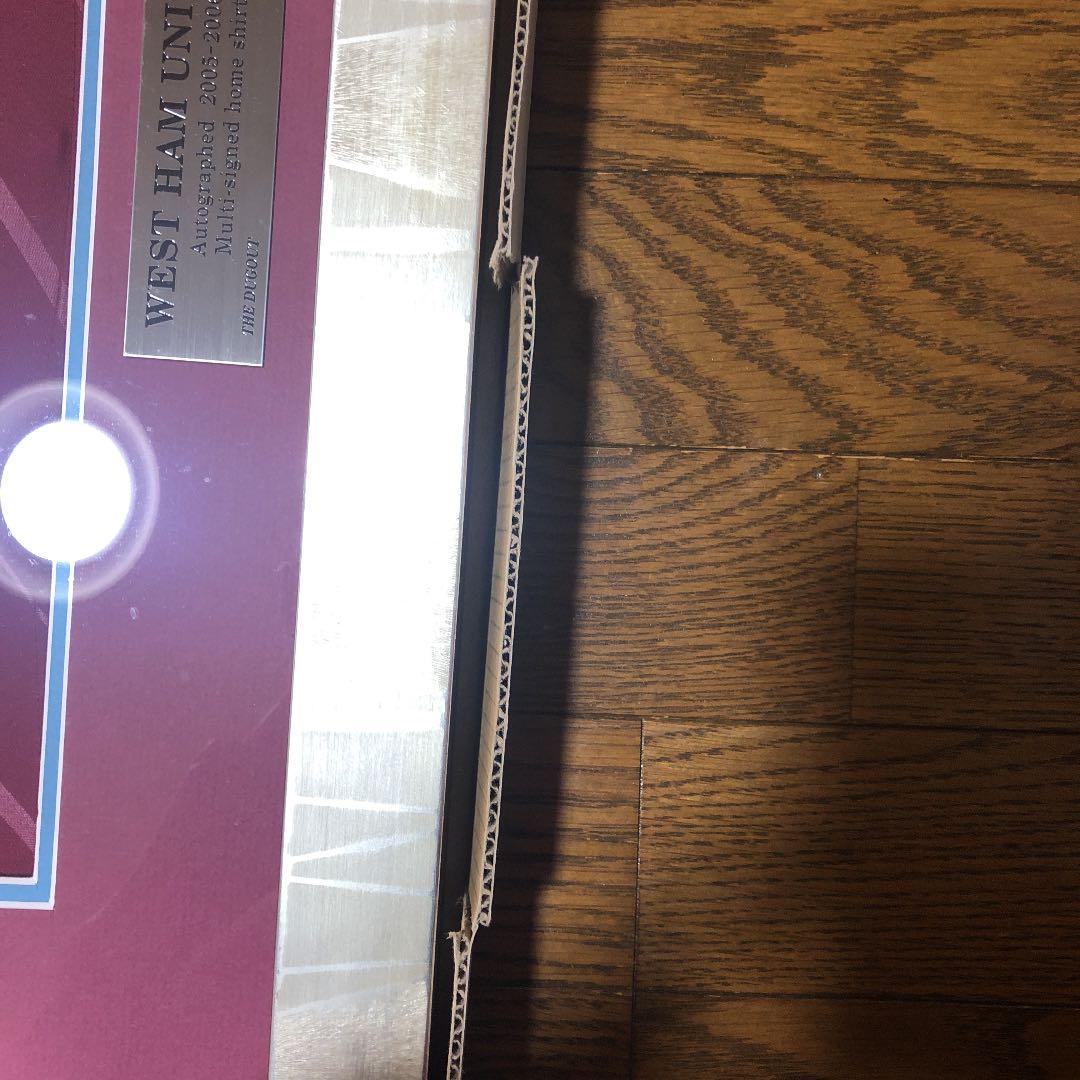 ウエストハムユナイテッド　サイン入りユニフォーム　証明書付き