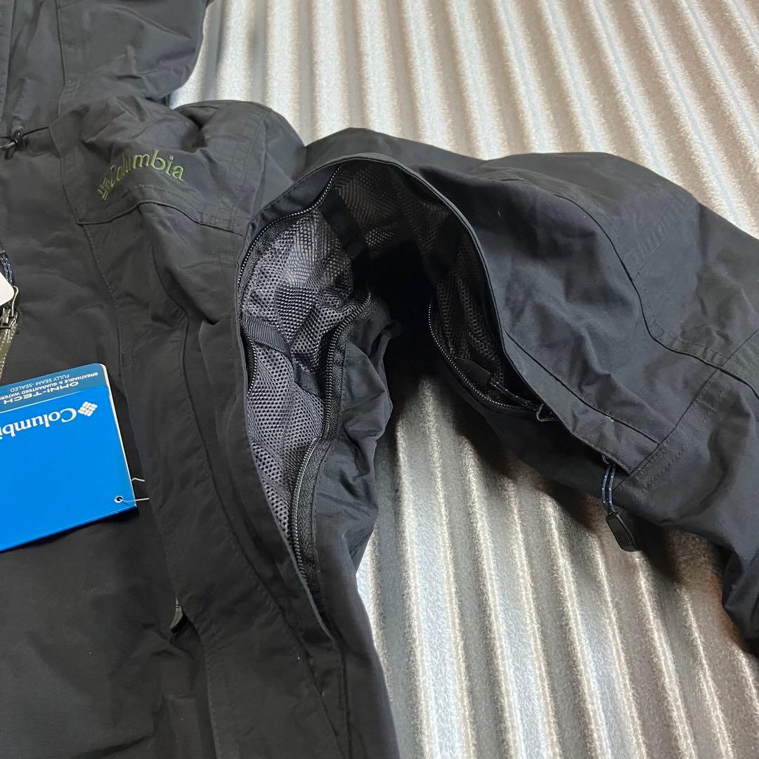 未使用　コロンビア　スノボウェア　上着　ジャケット　アウター　メンズ　黒　XL