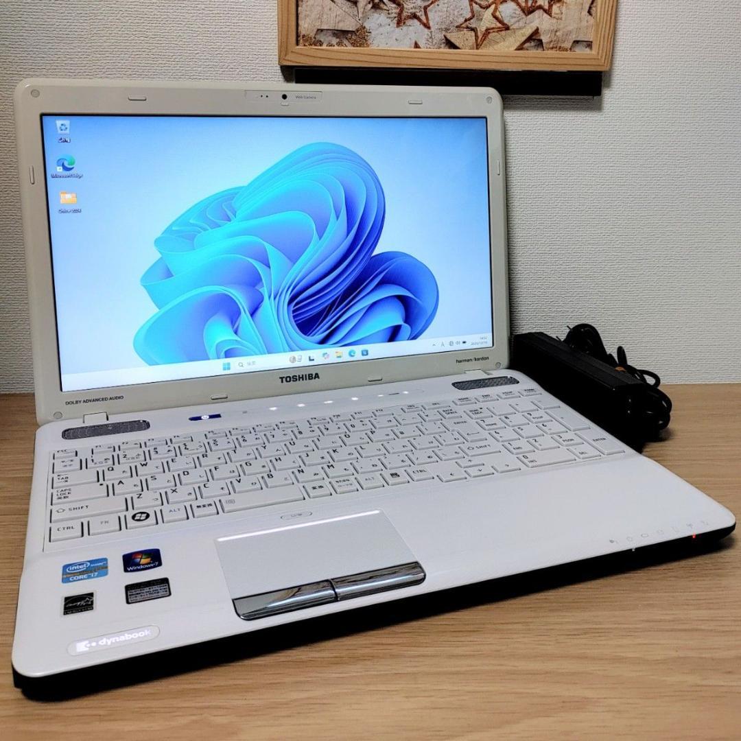 TOSHIBA dynabook Corei7 メモリ16GB SSD512GB