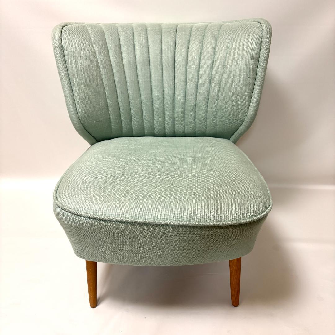 関家具 イージーライフ クラッシュゲート 1人掛けソファ モニカ グリーン