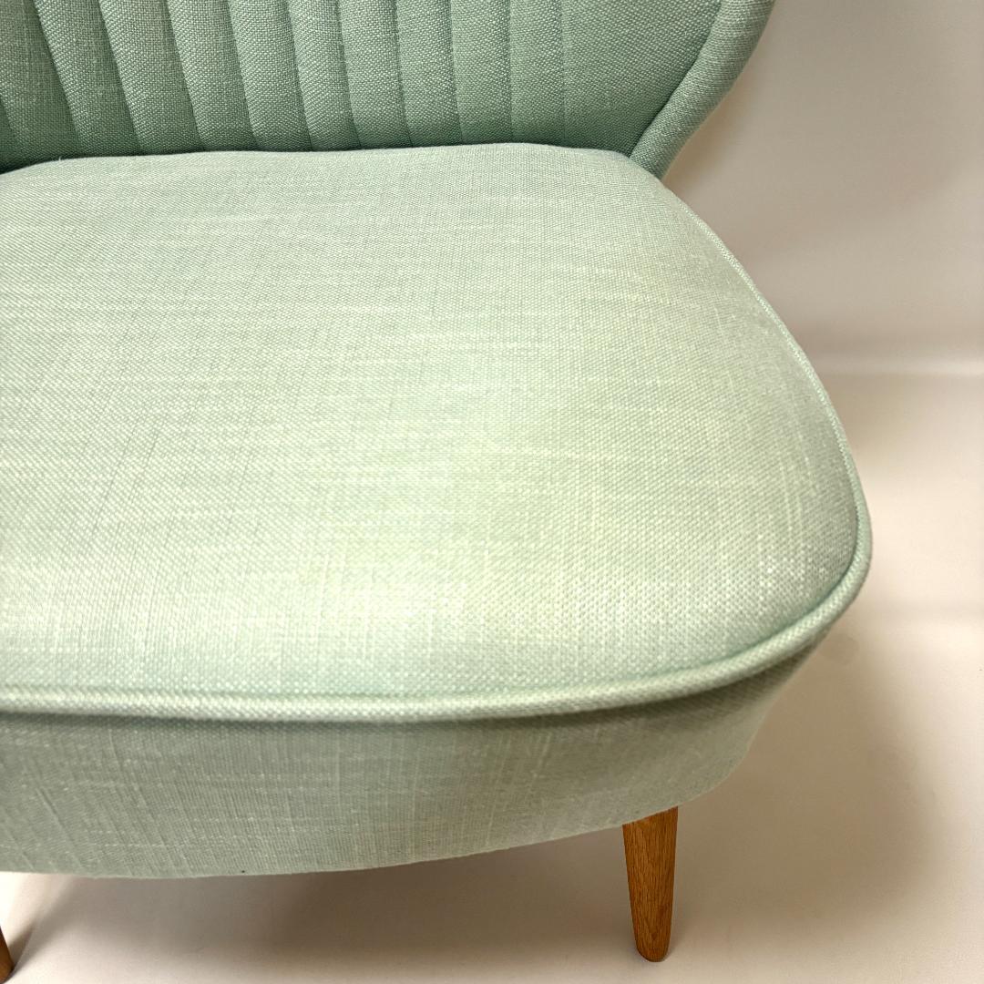 関家具 イージーライフ クラッシュゲート 1人掛けソファ モニカ グリーン