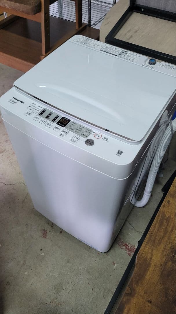 Hisense洗濯機5.5キロ✨2024年!!