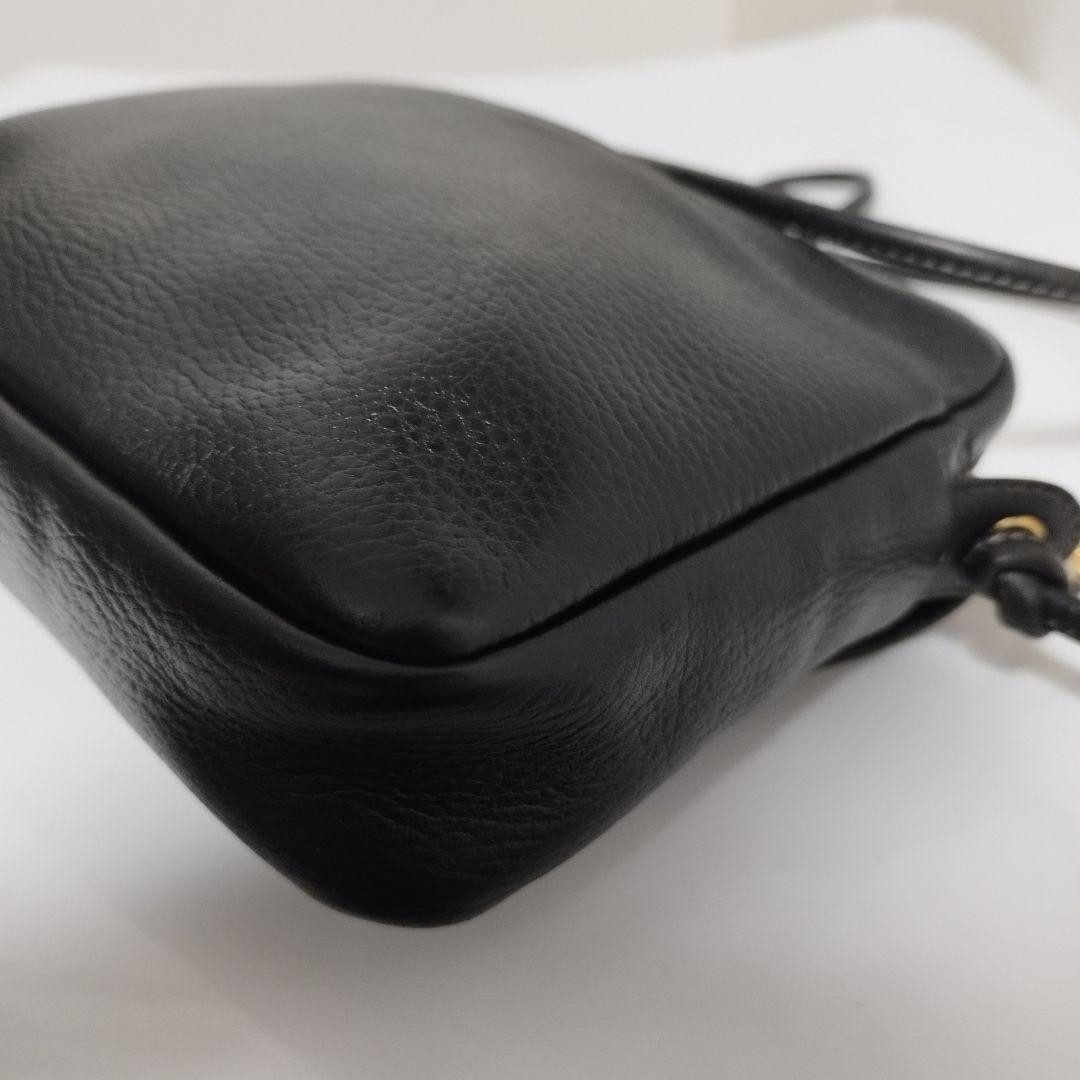 美品☆　ロエベ　カメラバッグ　アナグラム　ショルダーバッグ　レザー