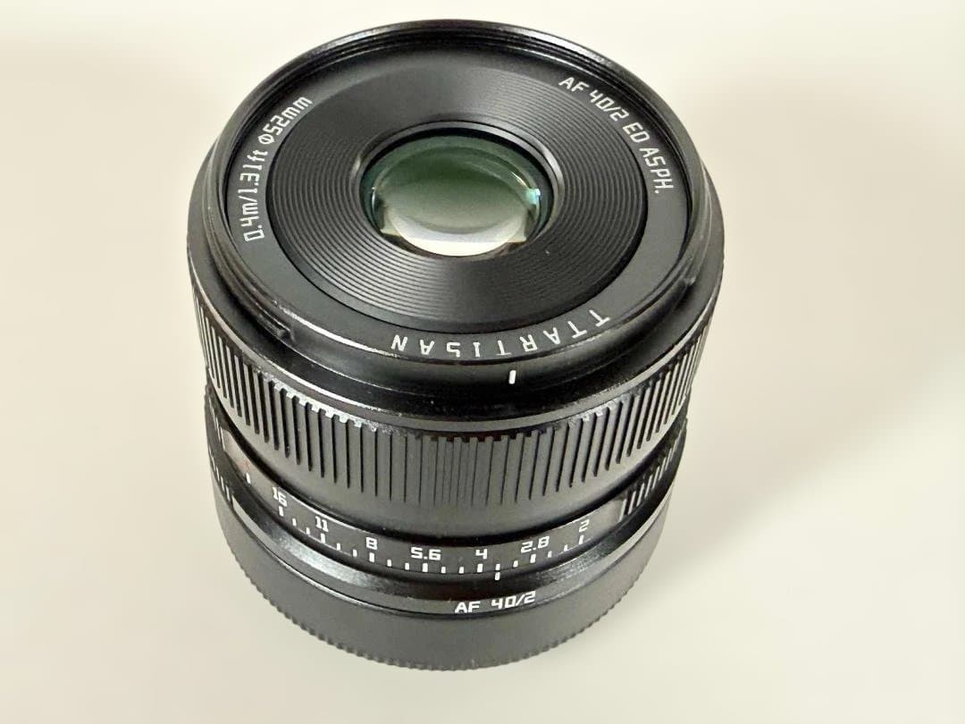 【美品】銘匠光学 TTArtisan AF 40mm f/2 [Lマウント用]