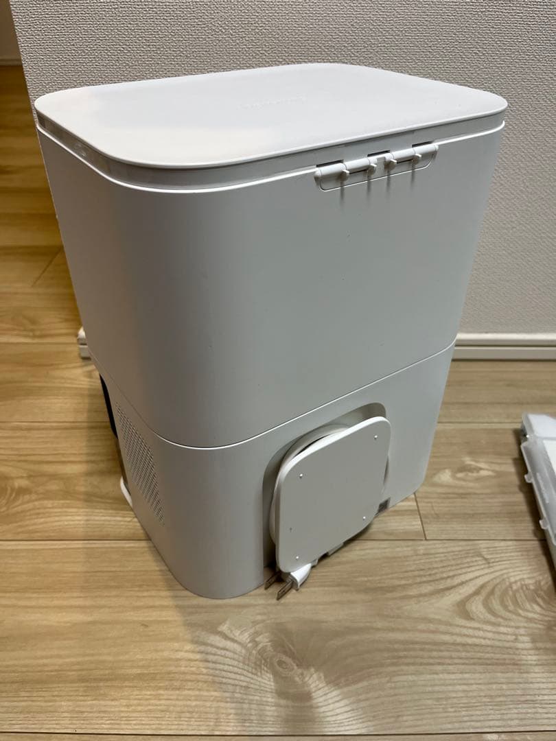 SwitchBot ロボット掃除機 K10+ 本体 ホワイト コンパクト 小型