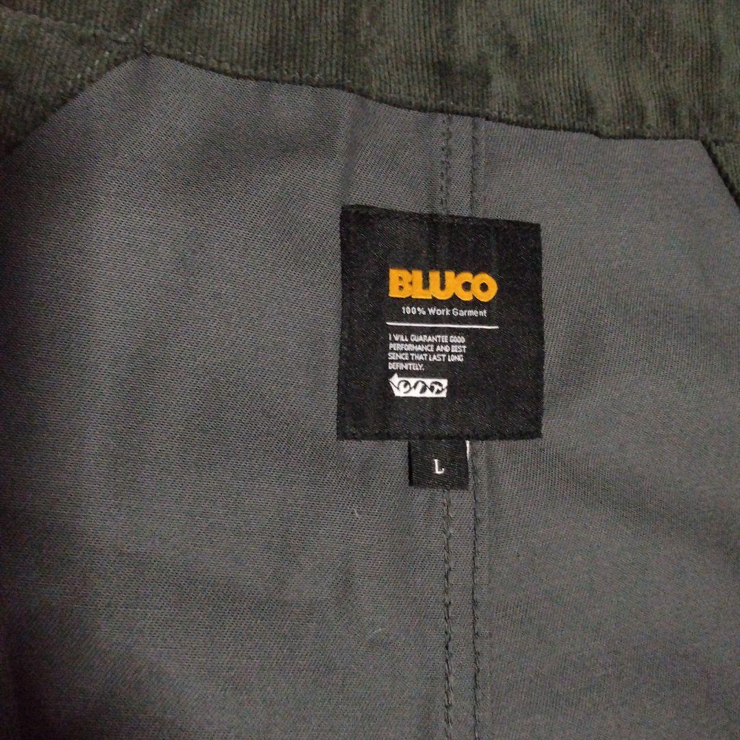 BLUCO グレー オーバーオール