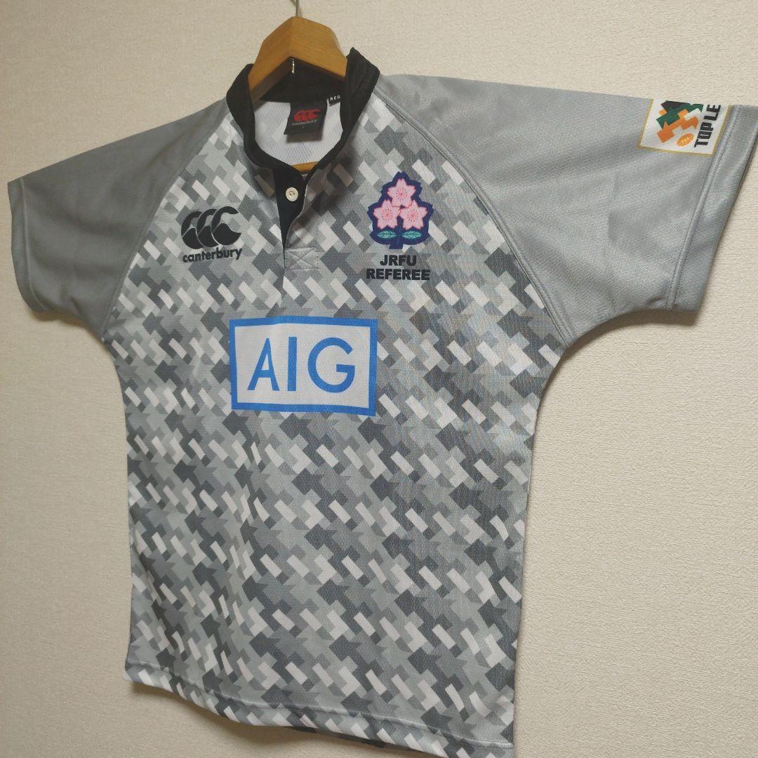 canterbury JRFU レフリー ラグビー AIG 審判員 Lサイズ