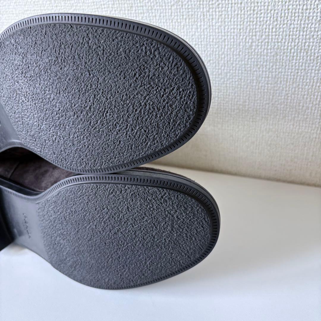 PRADA プラダ　サイドゴアブーツ　25cm スエードブーツ　6 ショート