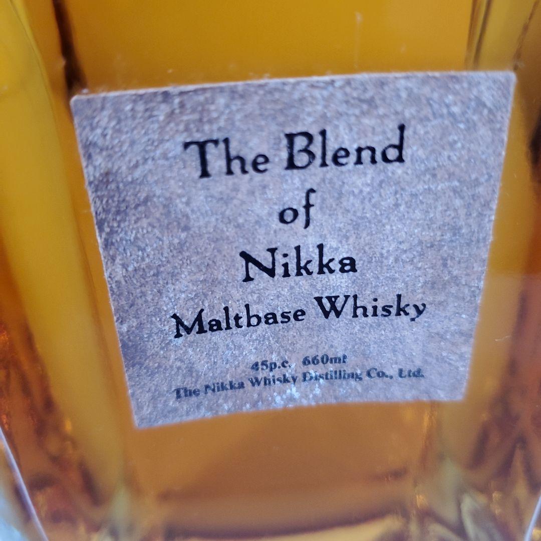 ウイスキー Nikka The Blend of Maltbase Whisky 660ml