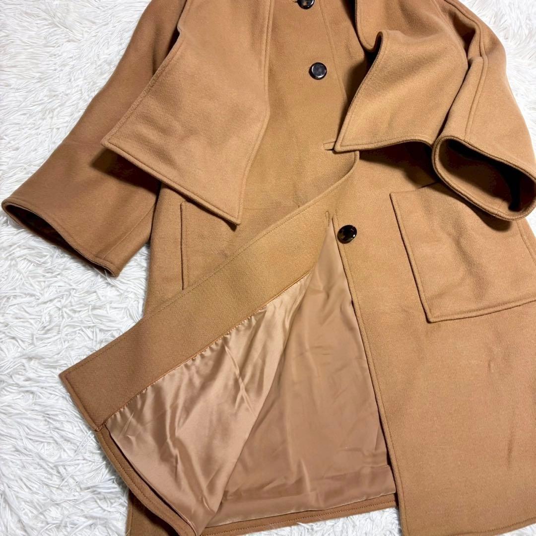 ちょいみー Tory Burch ウールコート キャメル ポルトガル製