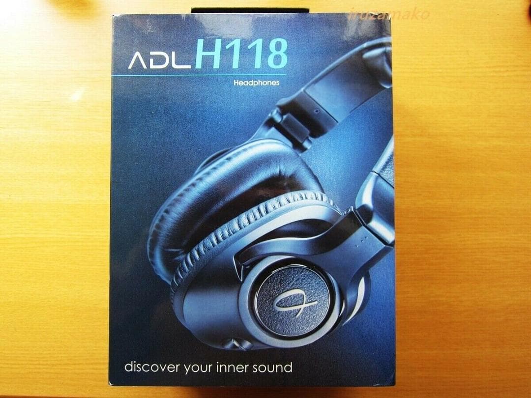 ご奉仕品！アルファデザインラブス♪密閉型ヘッドホン♪ADL-H118♪新品未使用