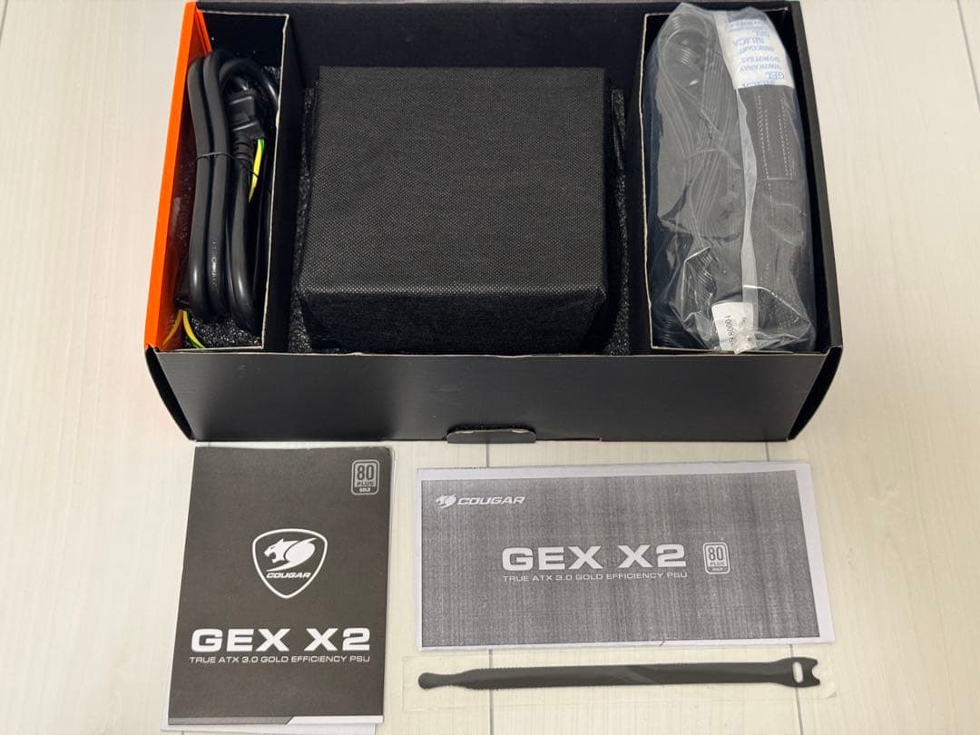 静音電源 Cougar GEX X2 850W フルモジュラー