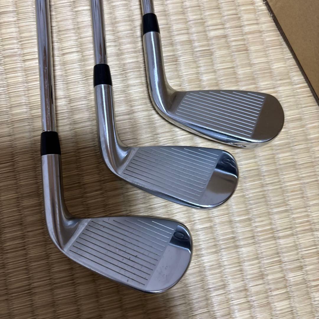 アイアンセット スチールシャフト 9-P-7-8-6-5