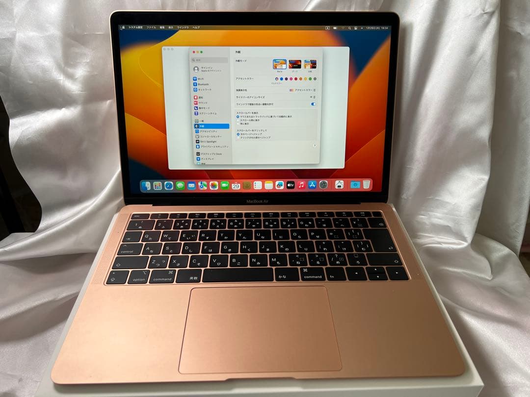 MacBook Air 13インチ 2018 8GB ローズゴールド