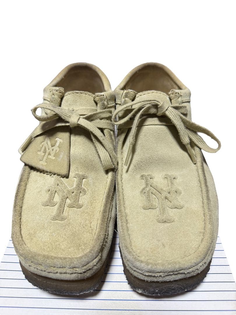 KITH Clarks Wallabee ヤンキース ベージュ