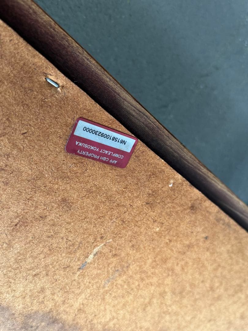 ヴィンテージ　ミラー　米軍基地　アンティーク　姿見　鏡