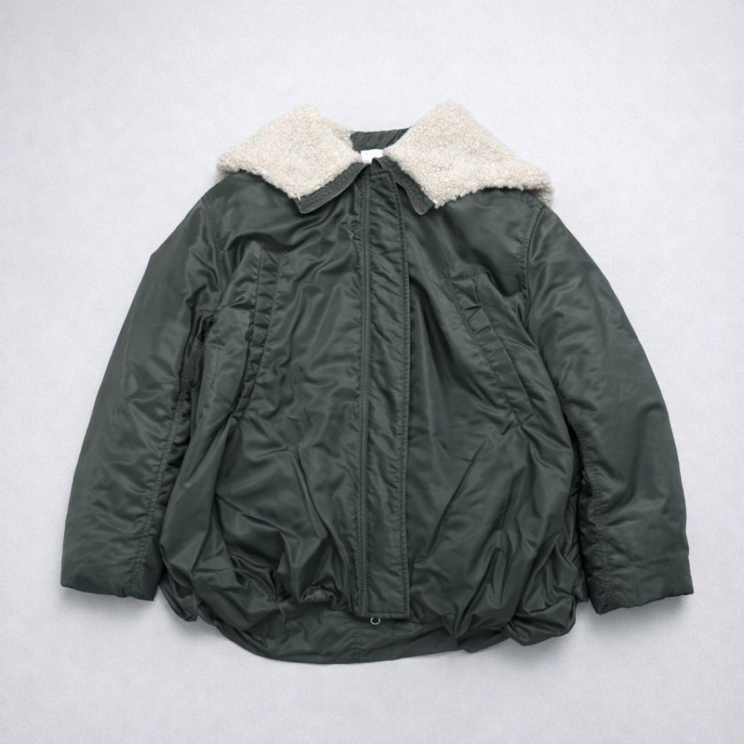 CLANE 美品 BALLOON DESIGN HOODED N3B