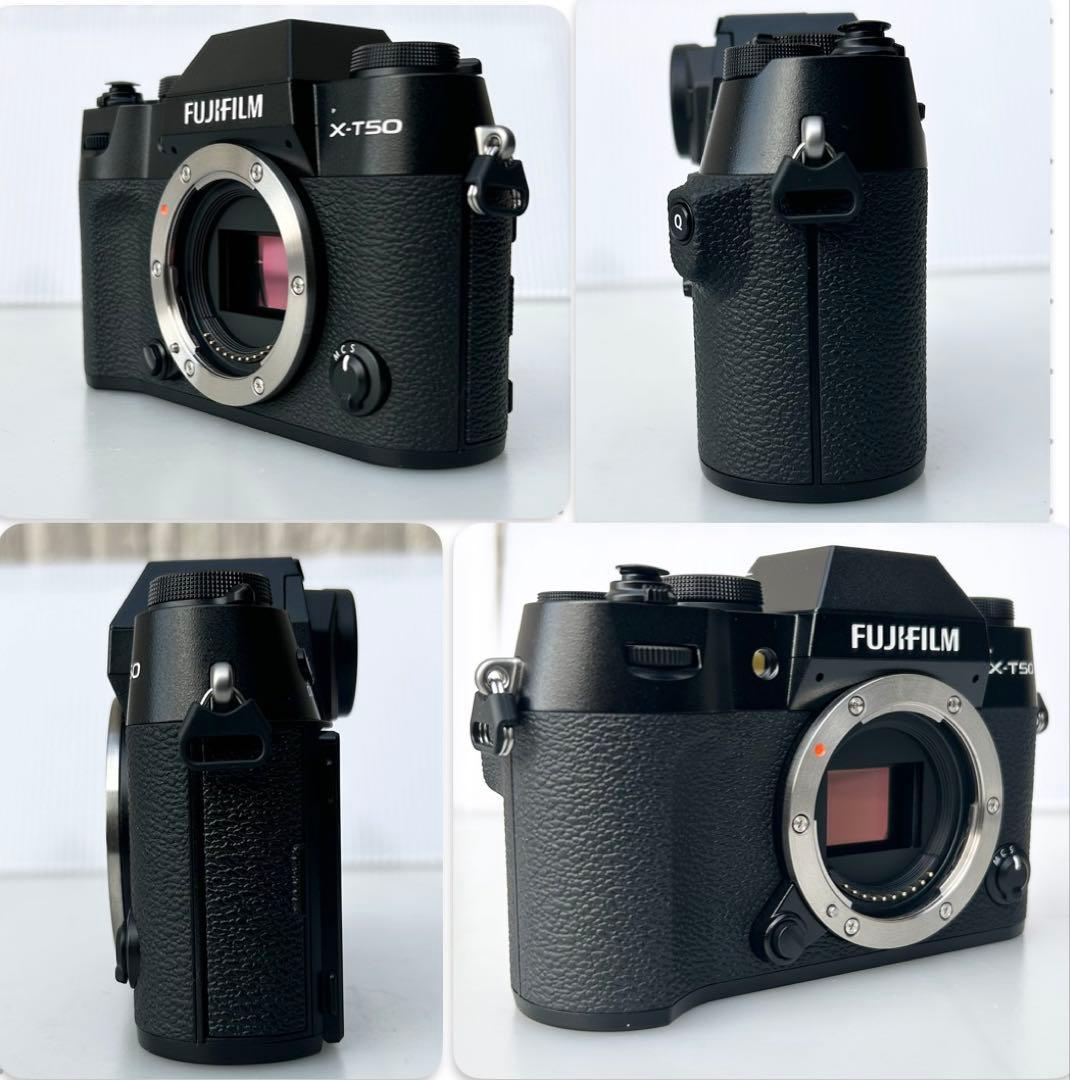 X-T50 富士フイルム FUJIFILM ブラック