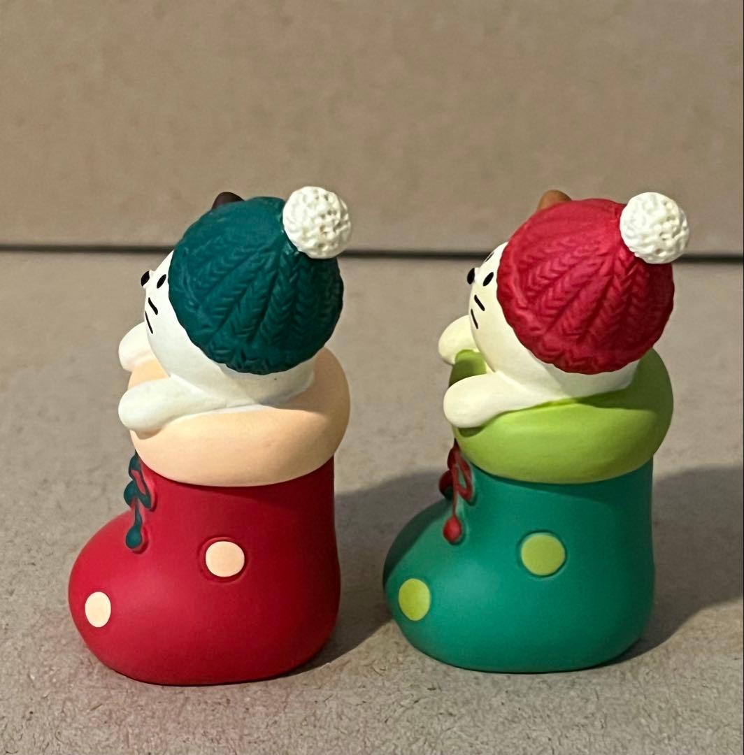 デコレ　コンコンブルconcombre リスのクリスマスツリー　お菓子のそり