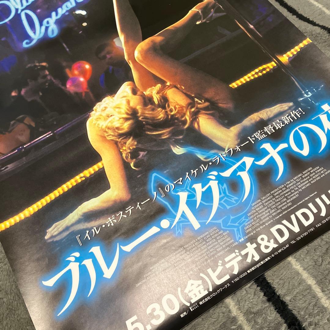 ダリル　ハンナ　ポスター　B2 ブルーイグアナの夜　非売品　洋画