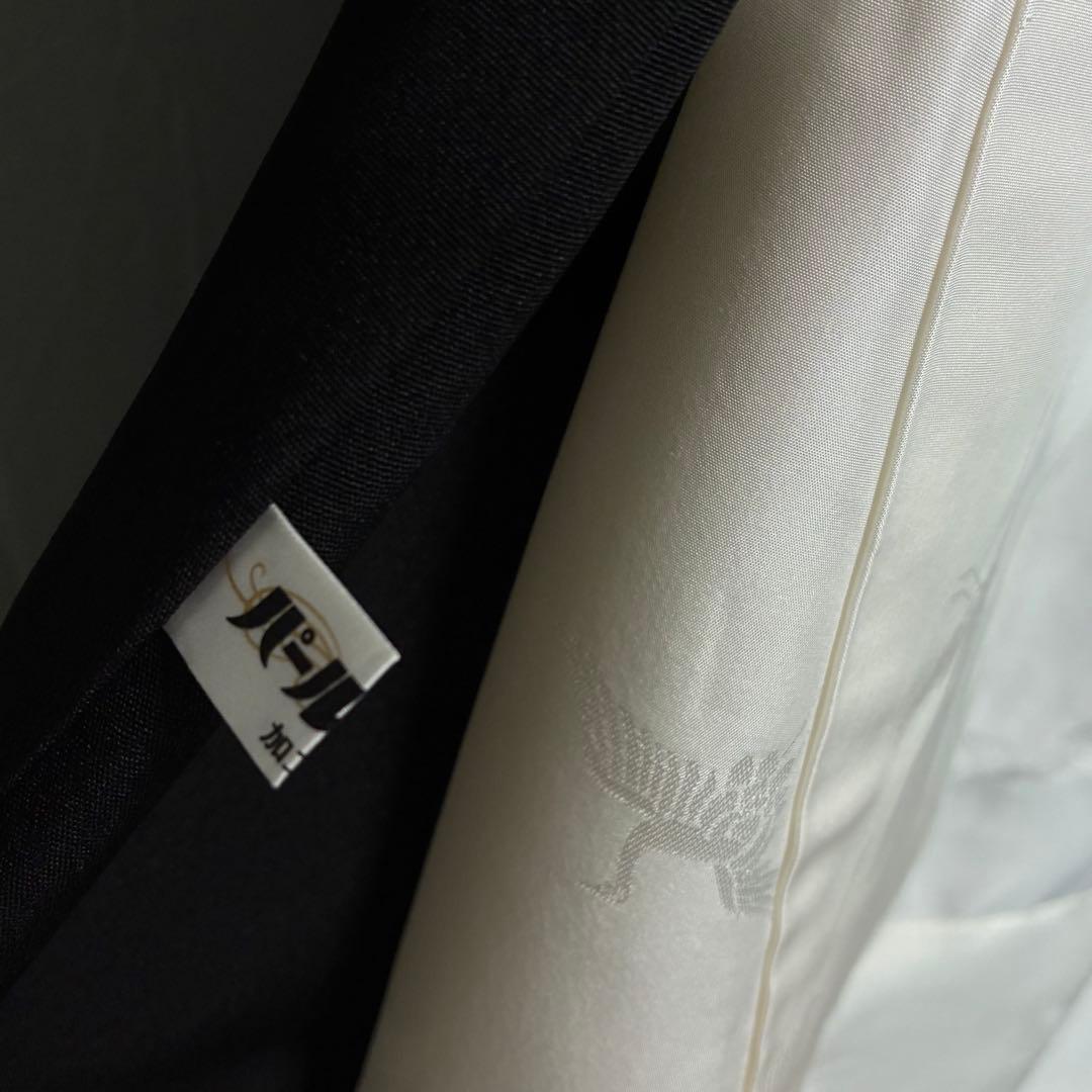 D66 黒留袖 総刺繍 蘇州刺繍 桐紋 正絹 着物 袷 極美品