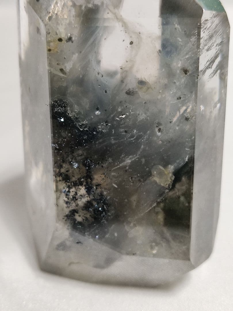 パワーストーン　天然石　ポイント　インクルージョン水晶　159g　No.119