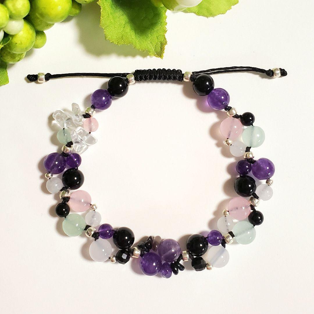 【まる様 オーダー品】天然石ブレスレット 3点