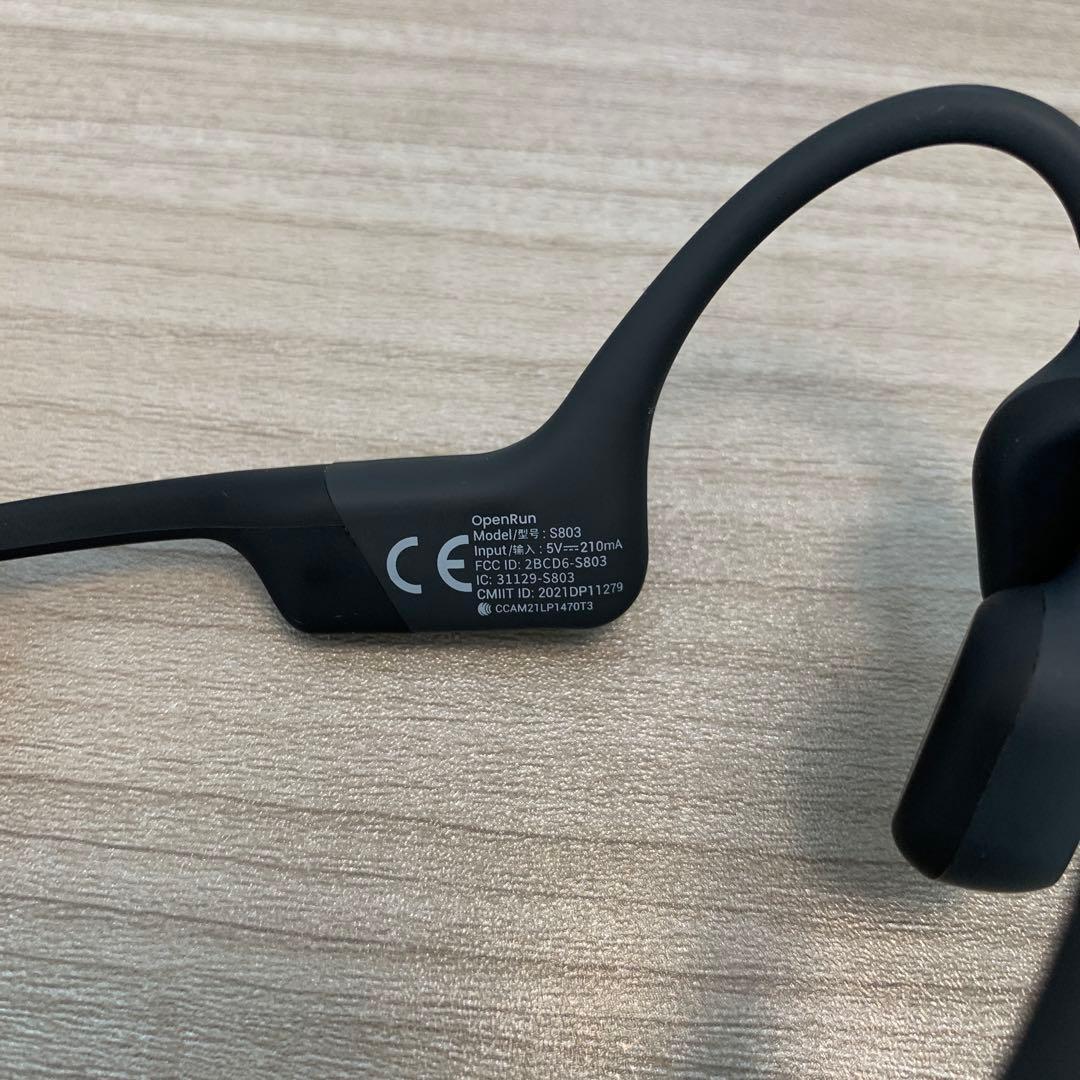 SHOKZ OpenRun 骨伝導イヤホン S803