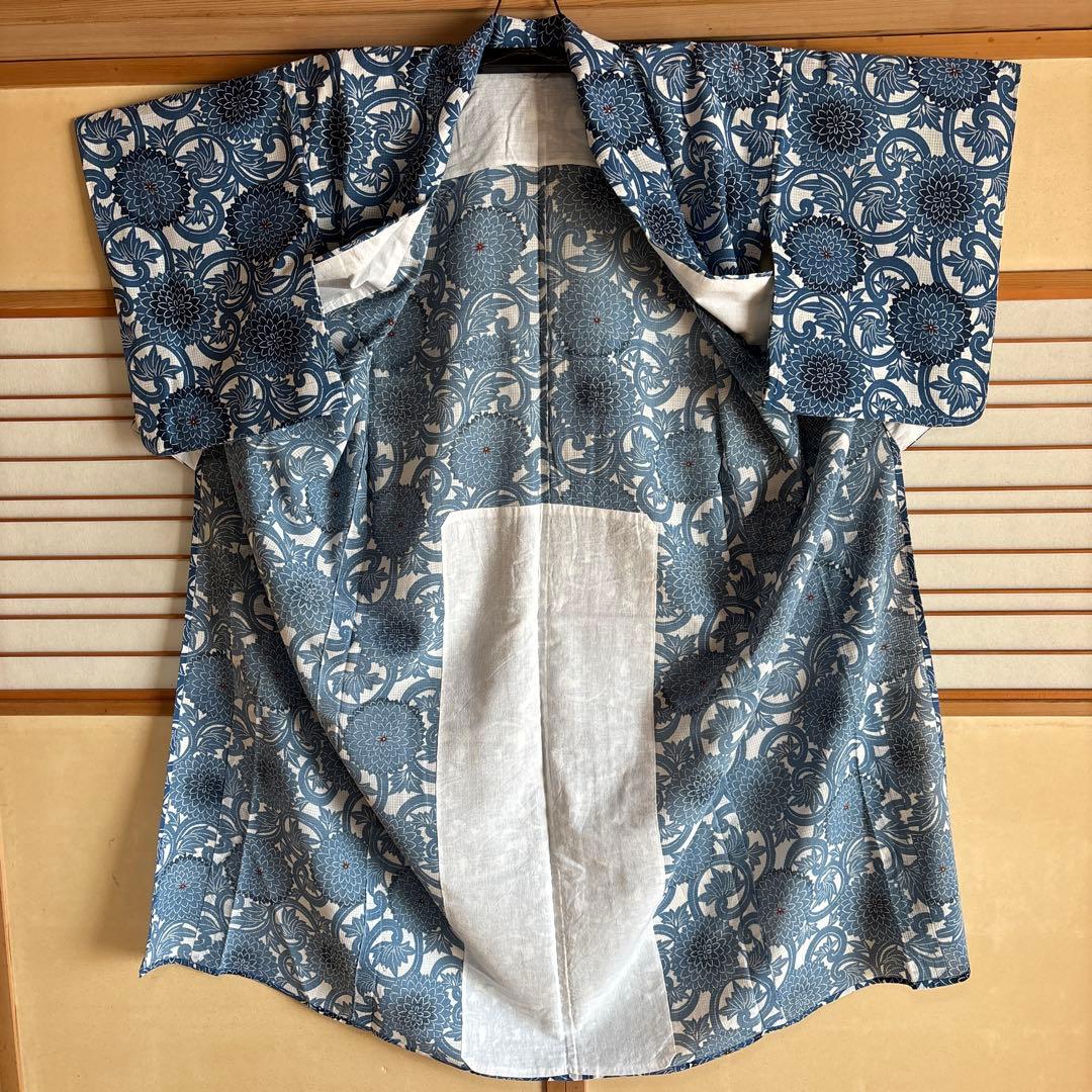 綿紅梅　竺仙　浴衣